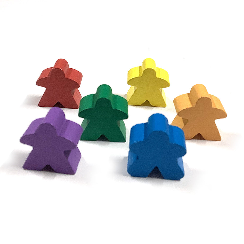 Meeple game pieces