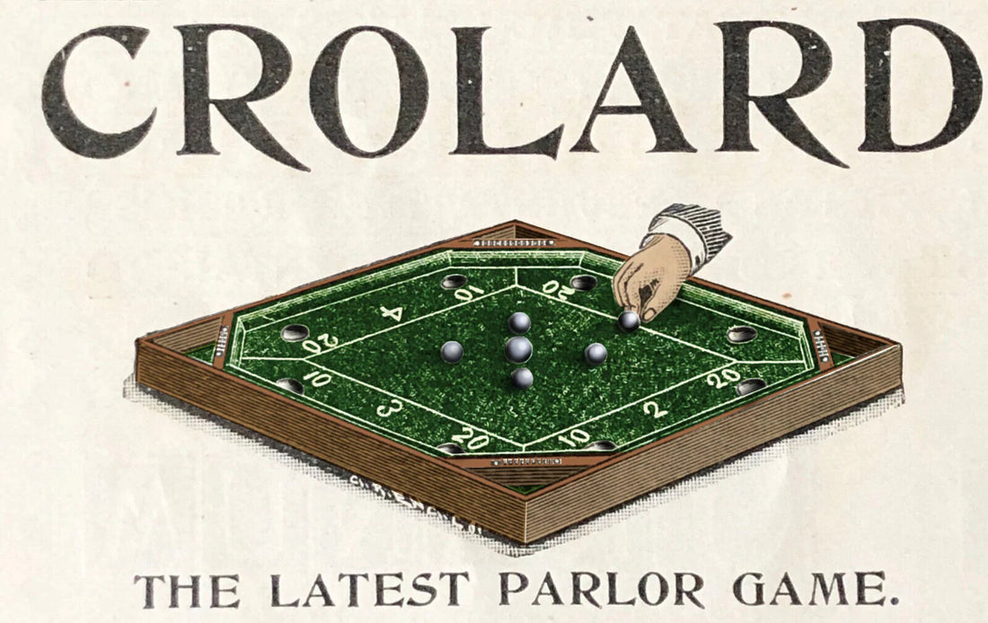 The Crolard Board: A Lost Cousin to Carroms and Crokinole