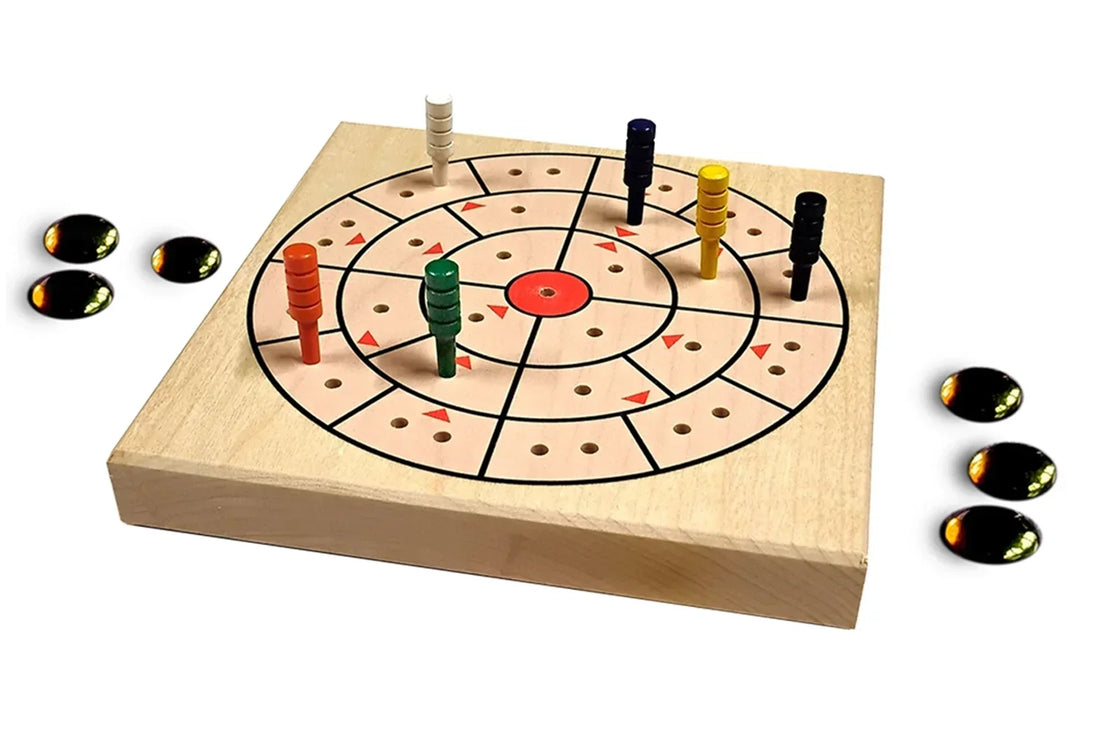 Morra Board: The Strategy Board Game of Mind-Reading