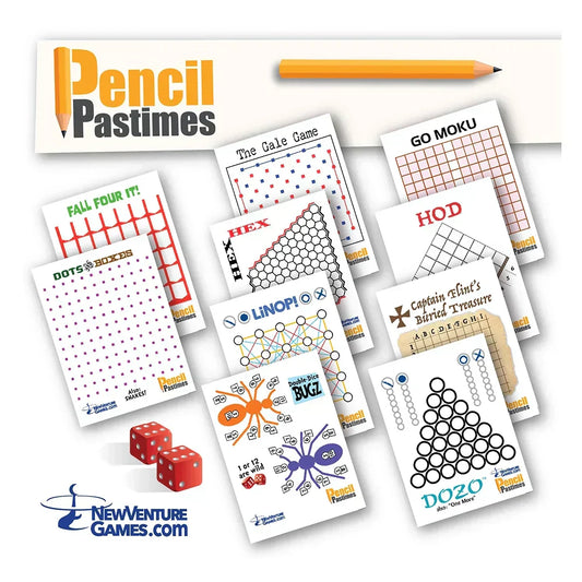 Pencil Pastimes: Vol. 1   - Downloadable Pencil-and-Paper games