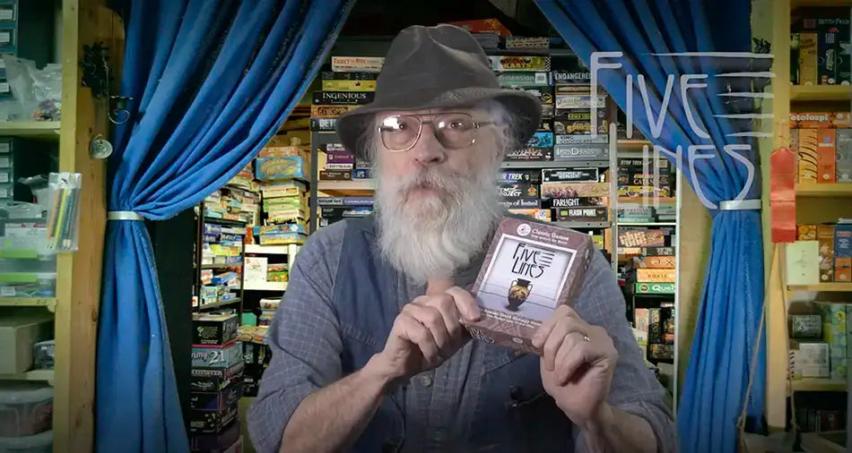 How To Play Five Lines - The ancient Greek race game – NewVenture Games LLC