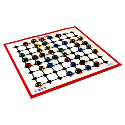 BoxOff Gems game board with gems
