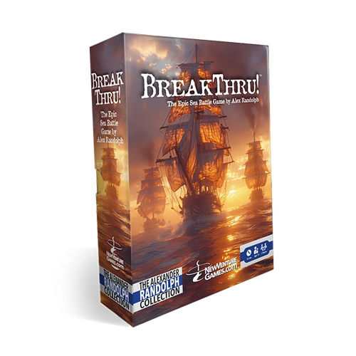 BreakThru! strategy game box packaging