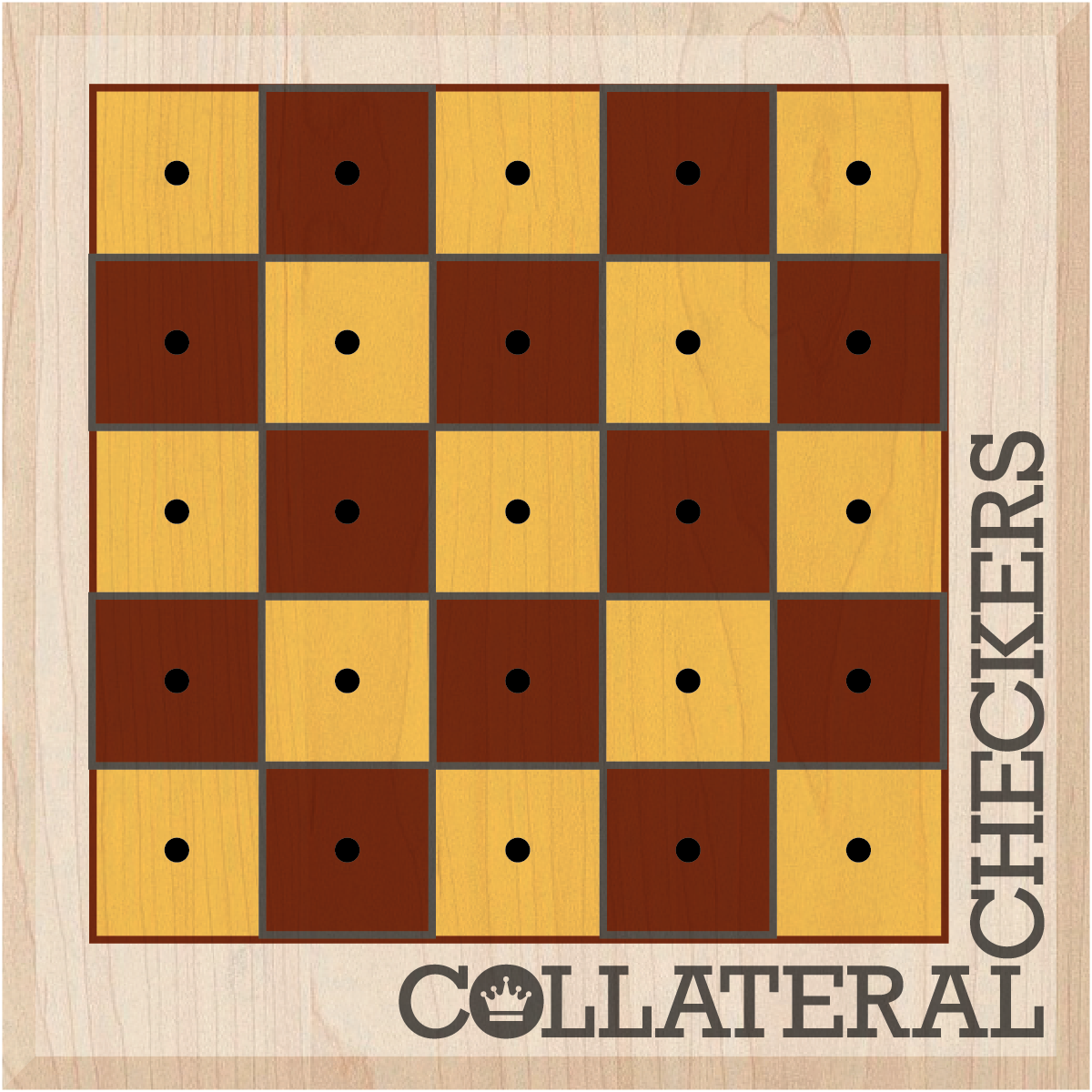 Collateral Checkers board layout