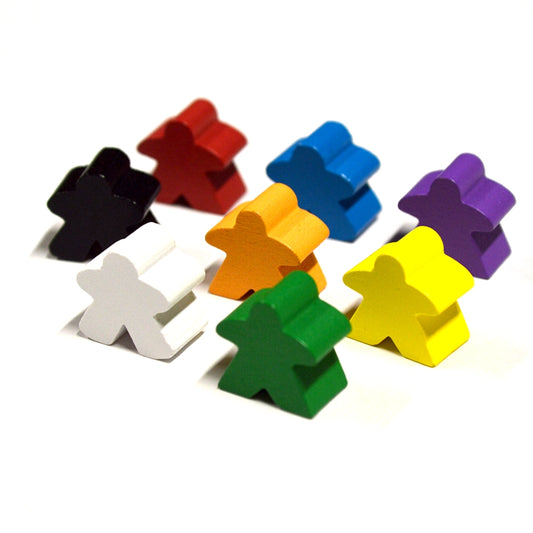 Meeple game pieces