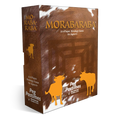 Morabaraba board game box showing the board layout and bulls in silhouette
