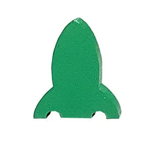 Rocketship game pieces