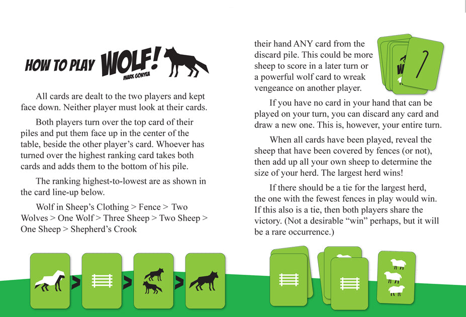 WOLF! card game