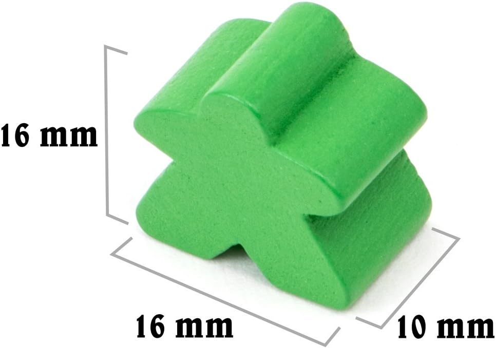Meeple game pieces