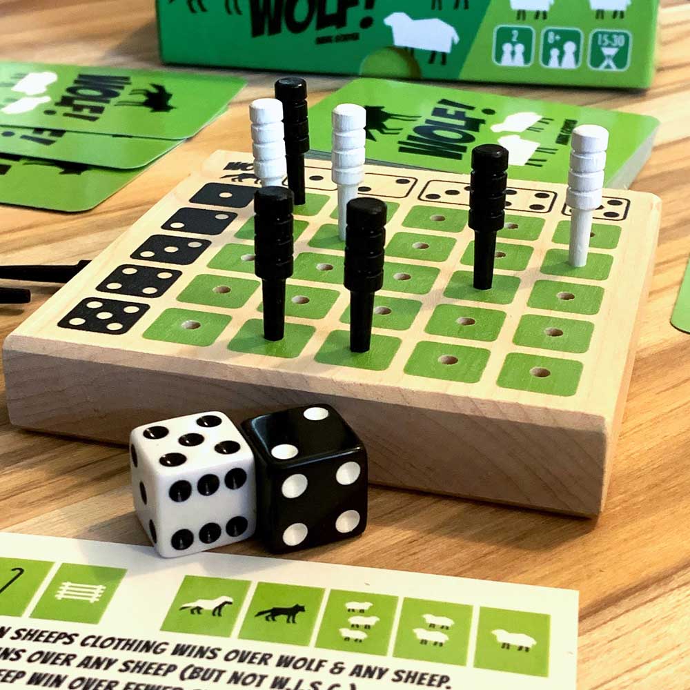 WOLF! peg game