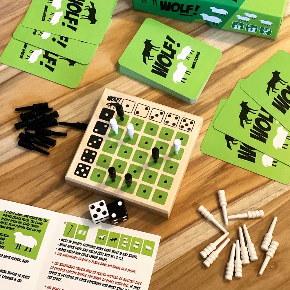 WOLF! peg game
